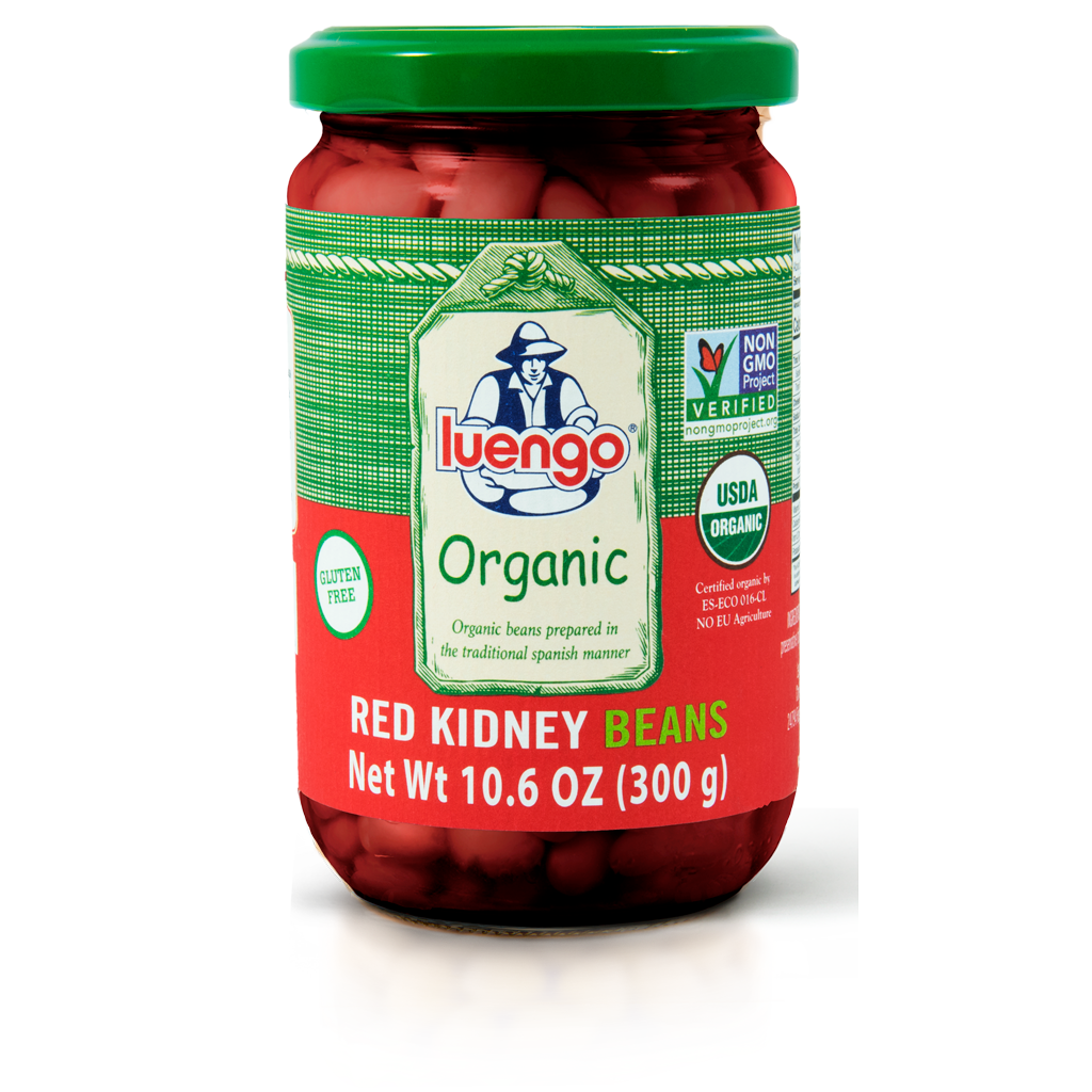 LUENGO: Red Kidney Organic Beans, 10.6 oz - #tag1# - #tag2#