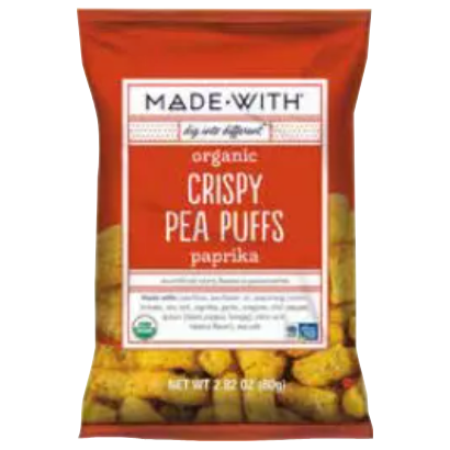 MADE WITH: Pea Puff Crsp Paprka Org, 2.82 oz - #tag1# - #tag2#