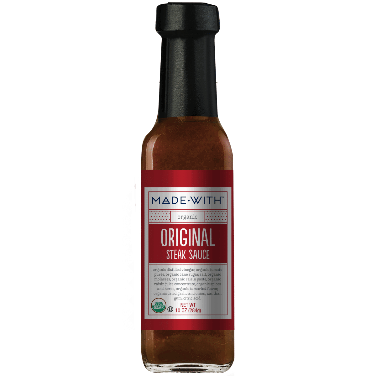 MADE WITH: Sauce Steak Orig Org, 10 oz - #tag1# - #tag2#
