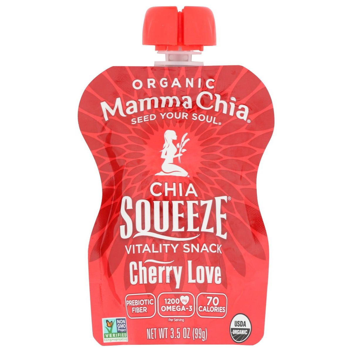 MAMMA CHIA: Organic Chia Squeeze Cherry Beet, 3.5 oz - Sunshine Co Op. - #tag1# - #tag2# - #tag3# - #tag4#