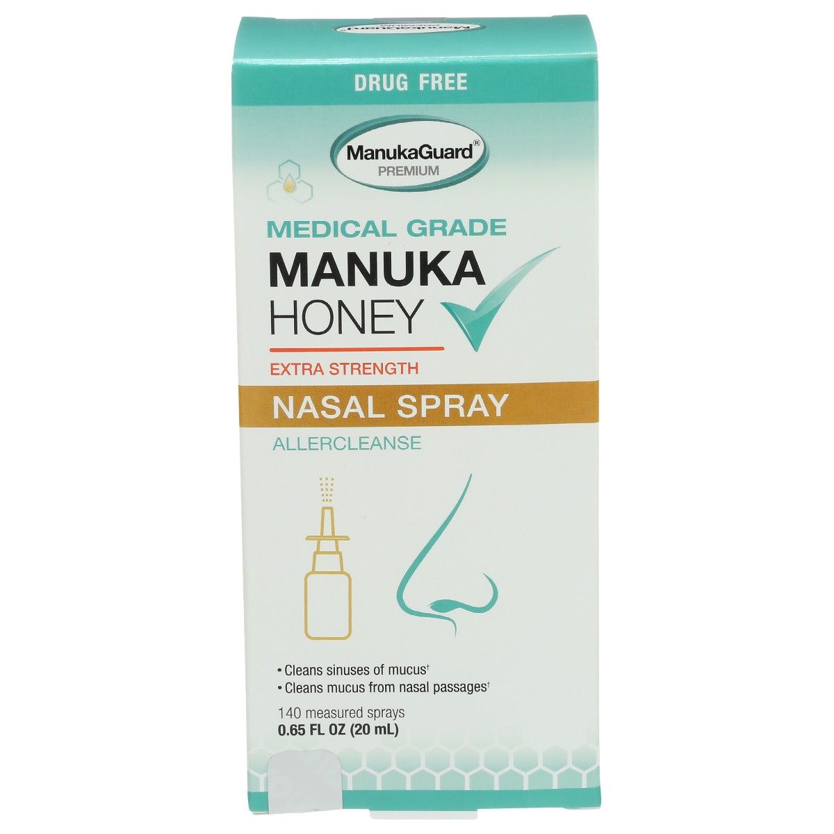 MANUKAGUARD: Extra Strength Allercleanse Nasal Spray, 20 ml - #tag1# - #tag2#