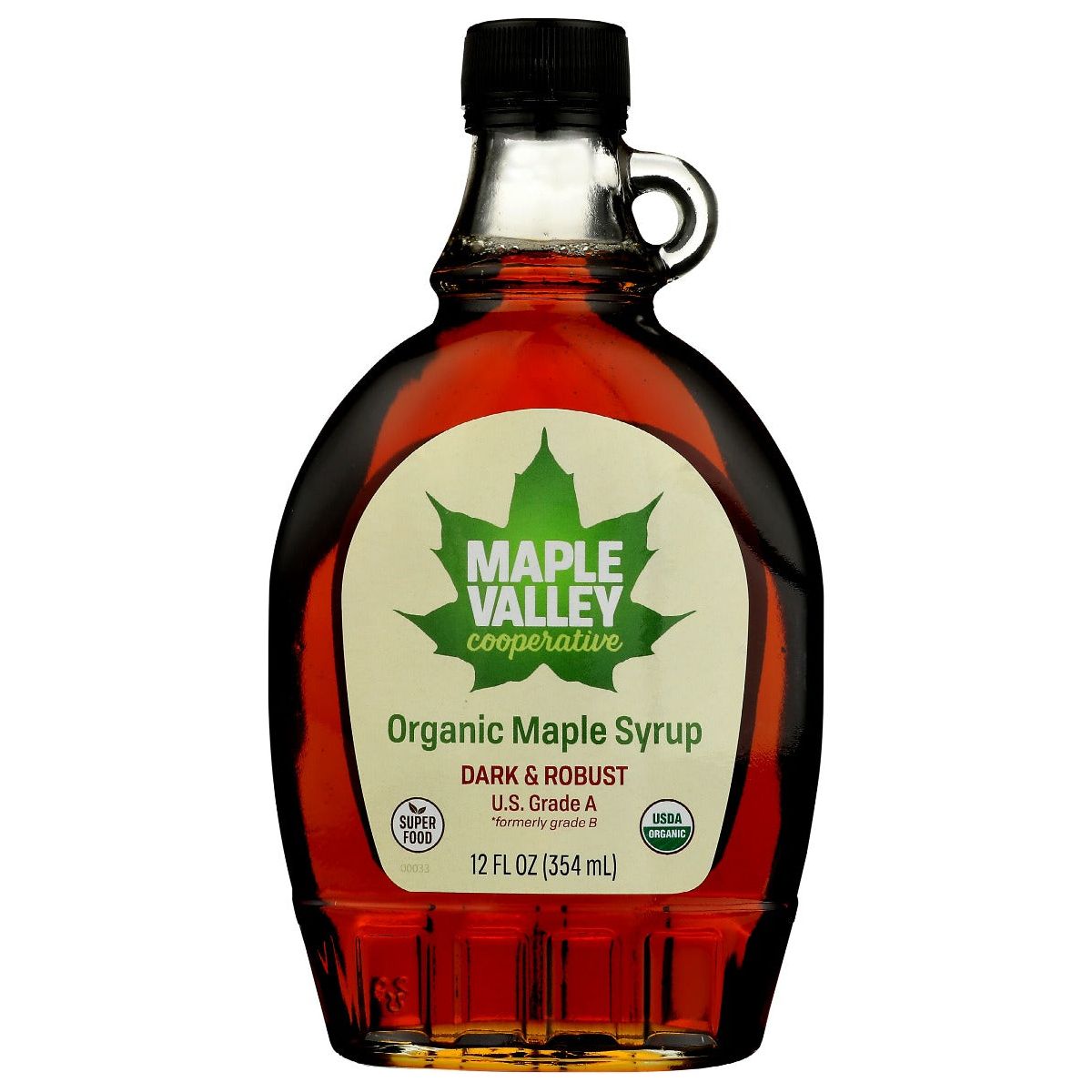 MAPLE VALLEY COOPERATIVE: Syrup Maple Dark Robust O, 12 oz - #tag1# - #tag2#