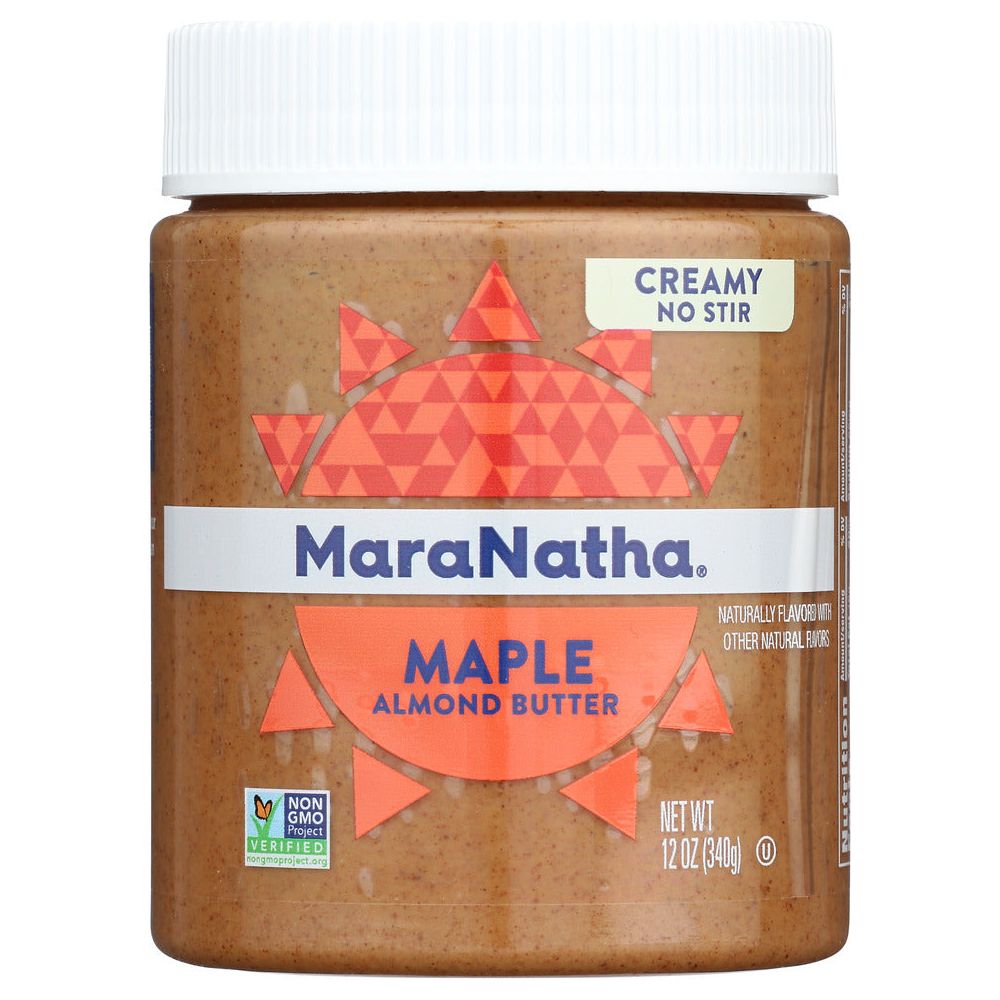 MARANATHA: All Natural No Stir Raw Maple Almond Butter Creamy, 12 oz - #tag1# - #tag2#
