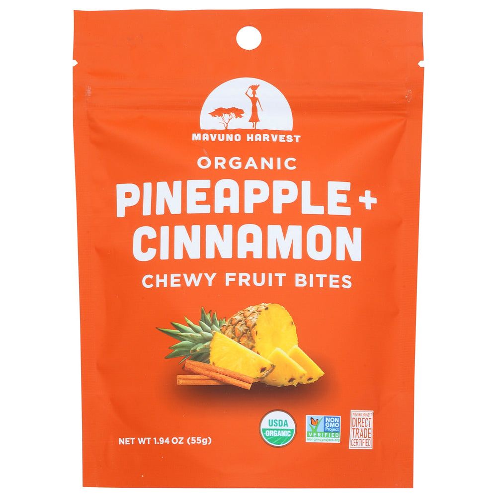 MAVUNO HARVEST: Bites Fruit Pineapl Cinn, 1.94 OZ - #tag1# - #tag2#