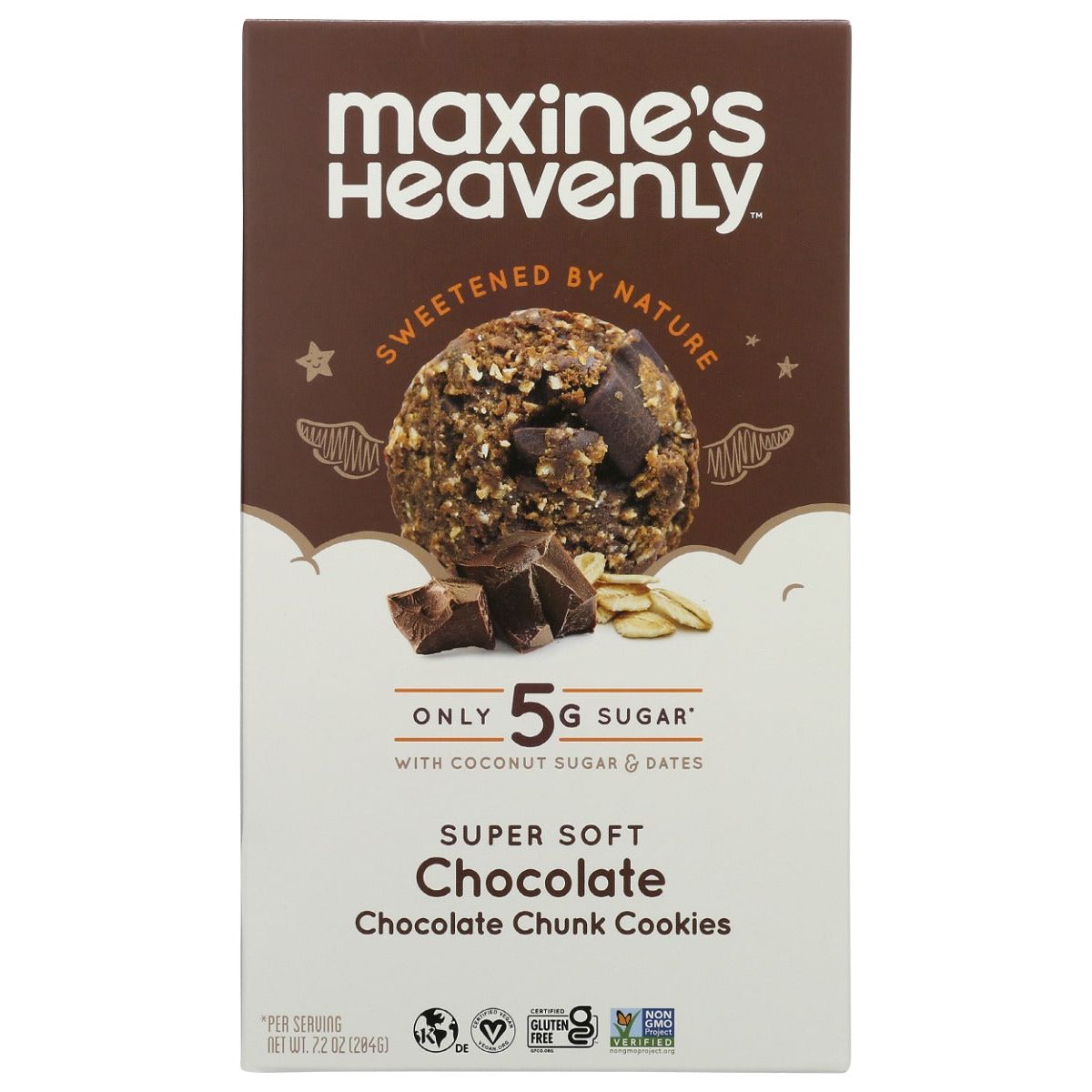 MAXINES HEAVENLY: Cookie Chocolate Chocolate Chunk, 7.2 oz - #tag1# - #tag2#