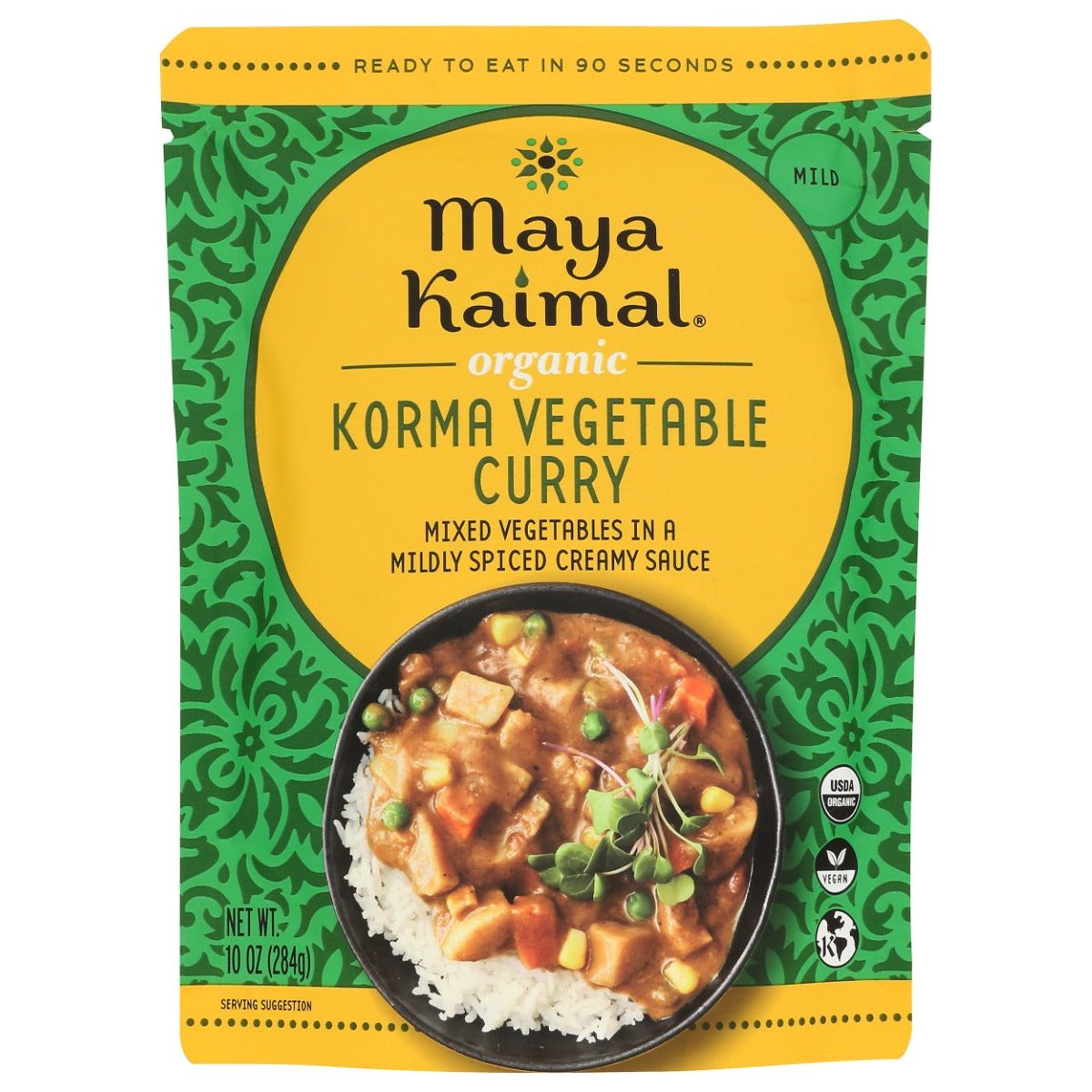 MAYA KAIMAL: Organic Korma Vegetable Curry, 10 oz - #tag1# - #tag2#