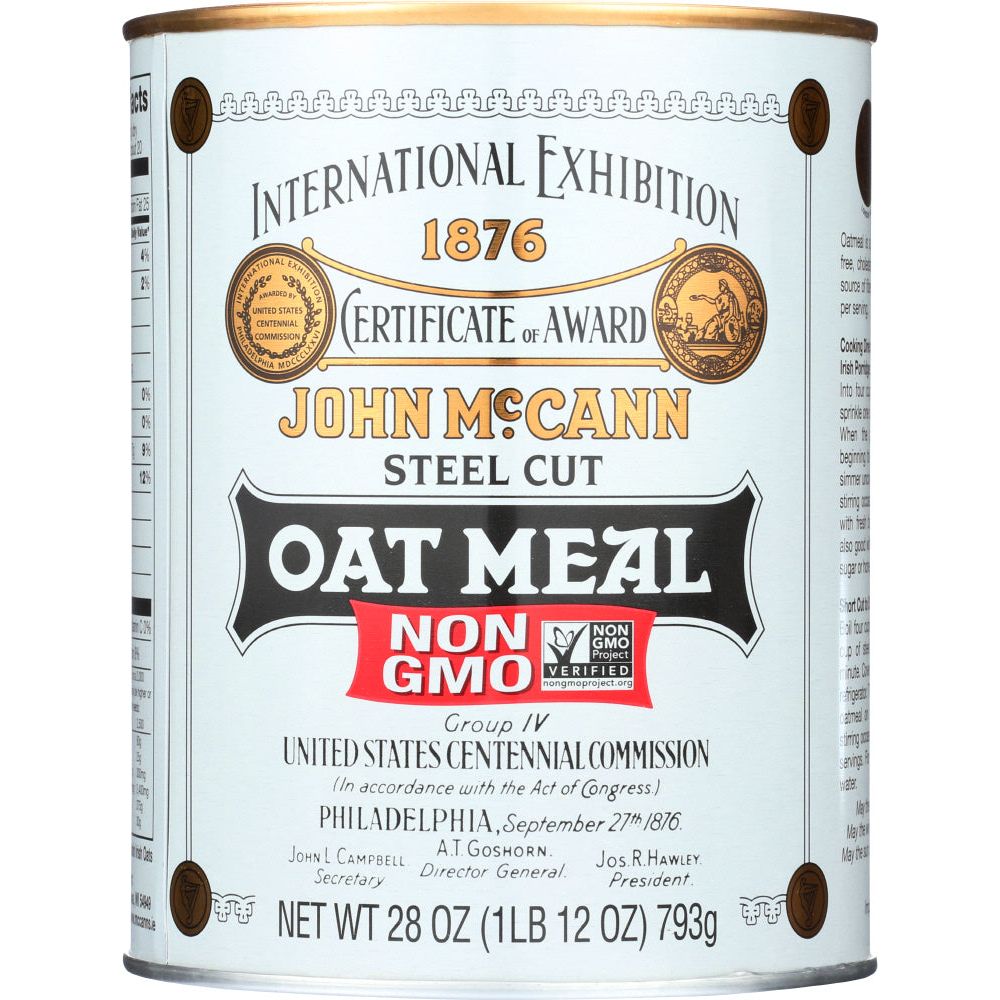 MCCANN: Traditional Steel Cut Irish Oatmeal, 28 oz - #tag1# - #tag2#