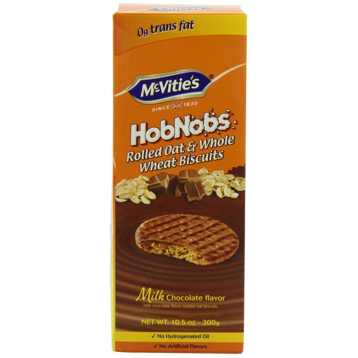 MCVITIES: Biscuits Hobnob Milk Chocolate, 10.5 oz - Sunshine Co Op. - #tag1# - #tag2# - #tag3# - #tag4#
