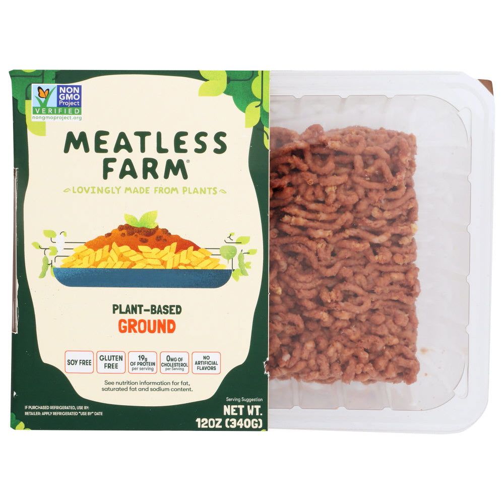 MEATLESS FARM: Meat Free Ground, 12 oz - #tag1# - #tag2#