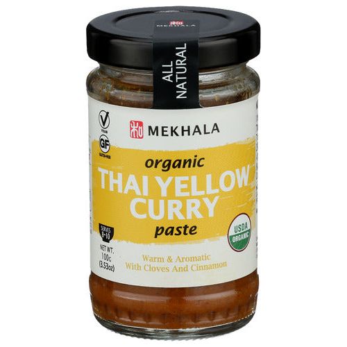 MEKHALA: Paste Curry Thai Yellow, 3.53 oz - #tag1# - #tag2#