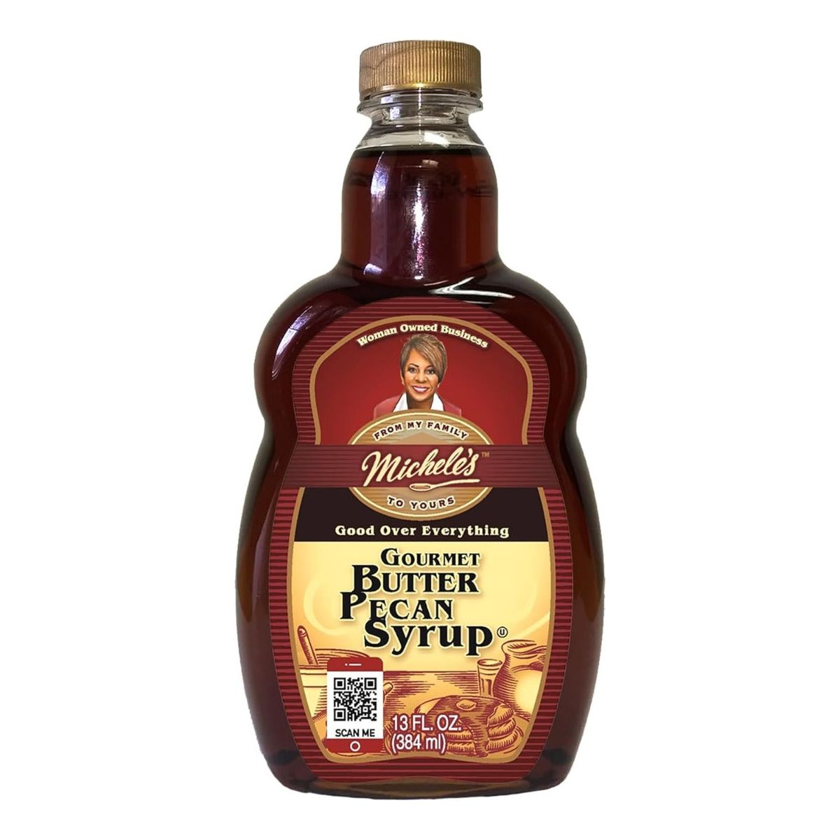 MICHELES: Butter Pecan Syrup, 13 oz - #tag1# - #tag2#