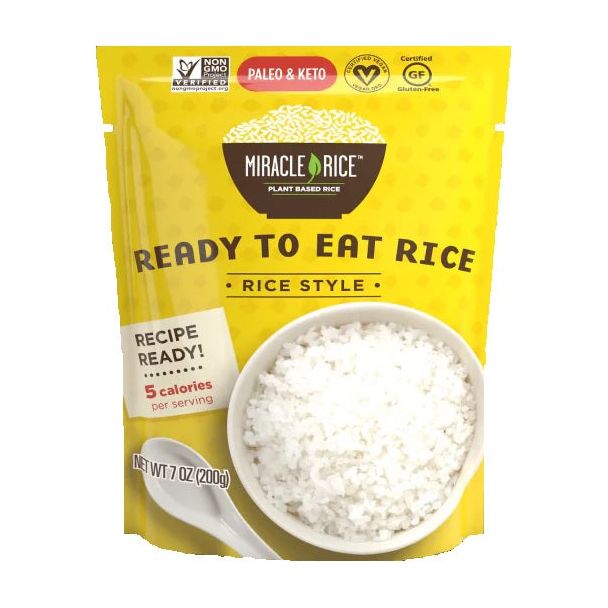 MIRACLE NOODLE: Ready To Eat Rice Organic, 7 oz - #tag1# - #tag2#