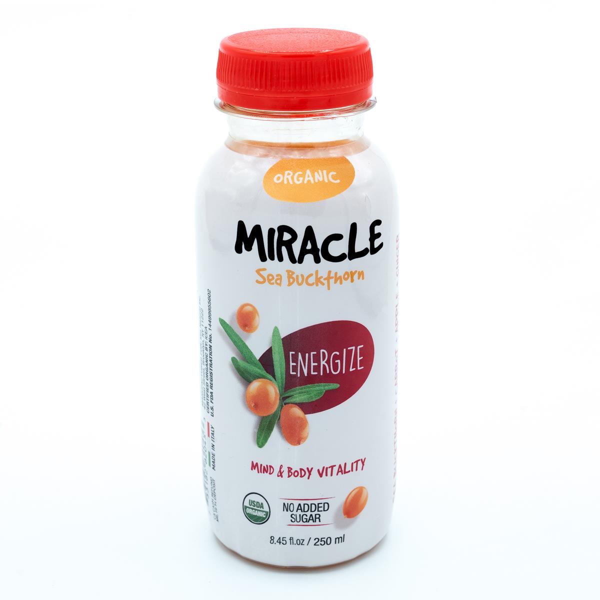 MIRACLE SEA BUCKTHORN: Energize Mind and Vitality Juice, 8.45 fo - #tag1# - #tag2#