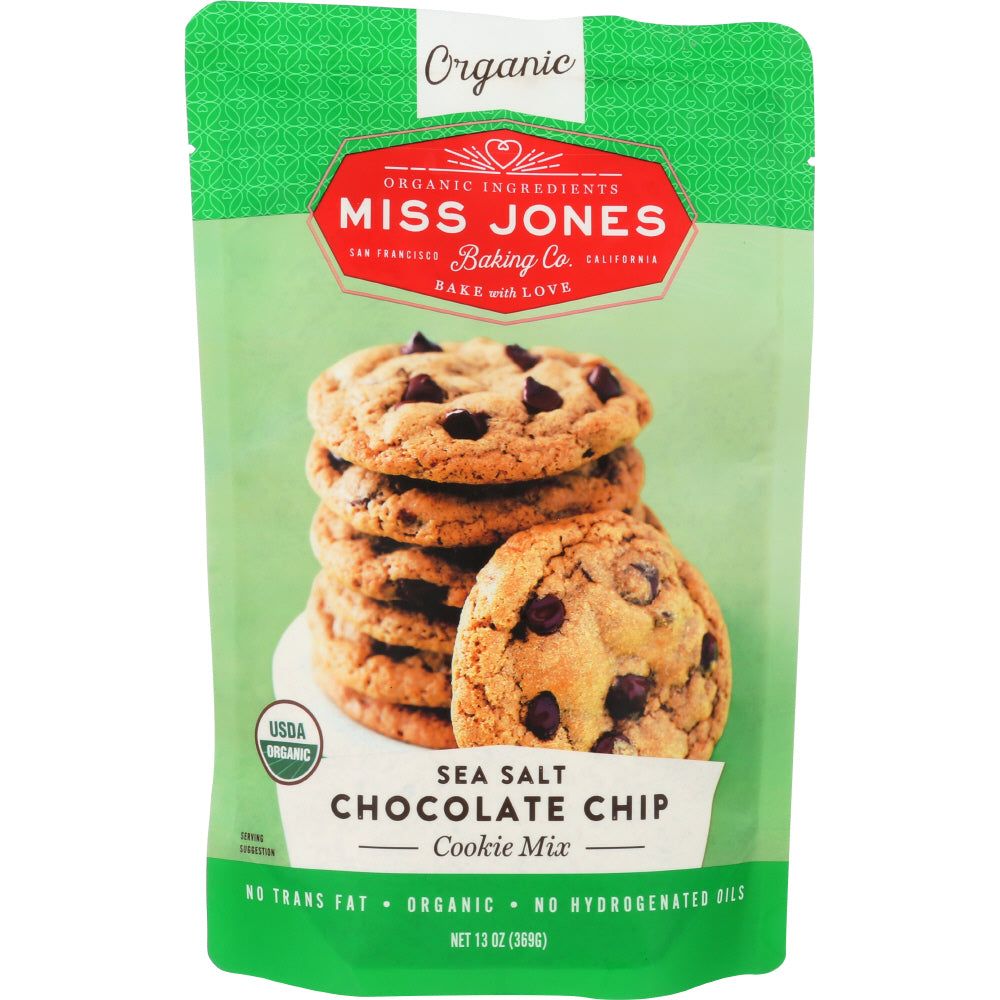 MISS JONES BAKING CO: Mix Cookie Chocolate Chip Organic, 13 oz - #tag1# - #tag2#