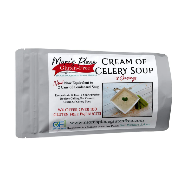 MOMS PLACE GLUTENFREE: Gluten Free Cream Of Celery Soup Mix, 2.4 oz - #tag1# - #tag2#