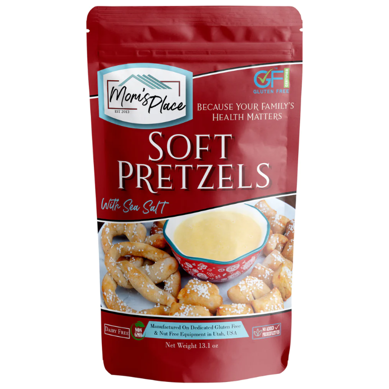 MOMS PLACE: Soft Pretzels With Sea Salt Mix, 13.1 oz - #tag1# - #tag2#