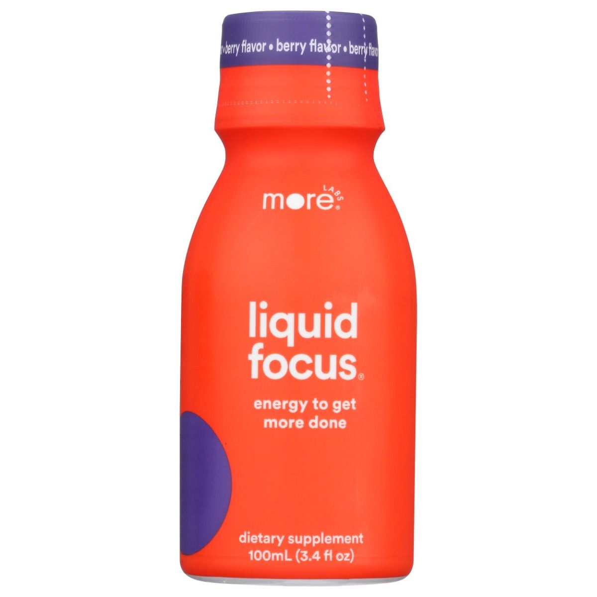MORE LABS: Liquid Focus Berry Drink, 3.4 fo - #tag1# - #tag2#
