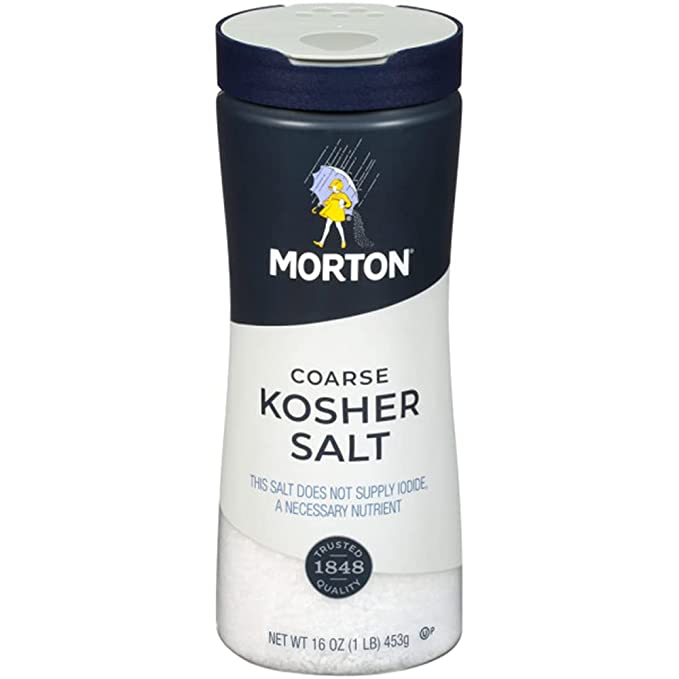 MORTONS: Coarse Kosher Salt, 16 oz - #tag1# - #tag2#