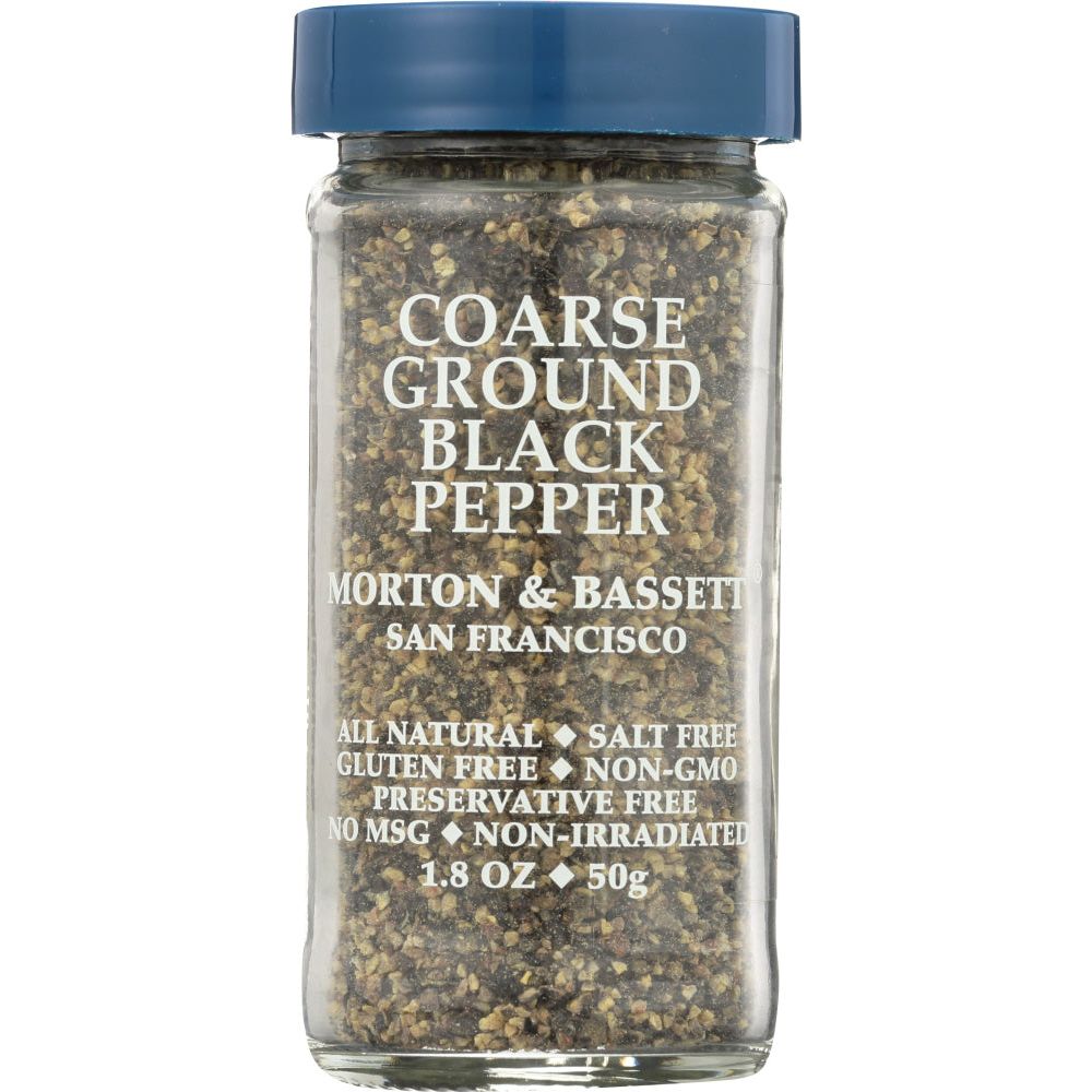 MORTON & BASSETT: Coarse Ground Black Pepper, 2.1 oz - #tag1# - #tag2#