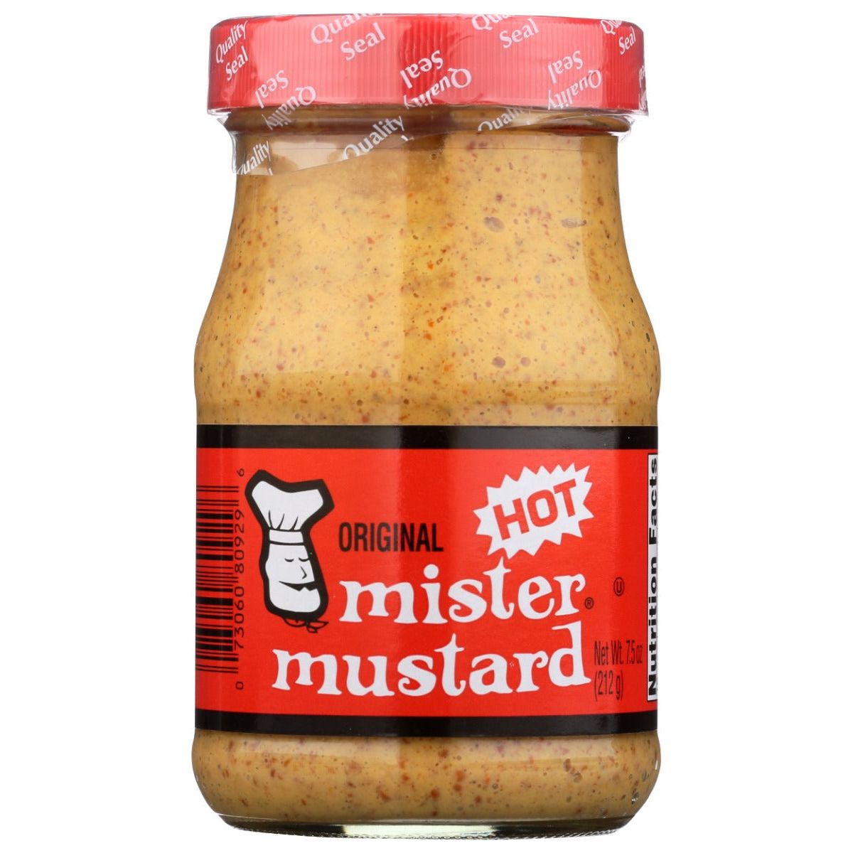 MR MUSTARD: Hot Mustard, 7.5 oz - #tag1# - #tag2#