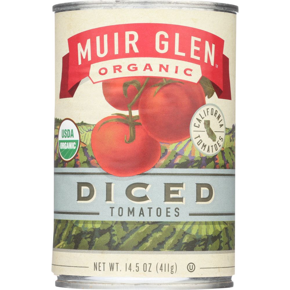 MUIR GLEN: Organic Diced Tomatoes, 14.5 oz - #tag1# - #tag2#