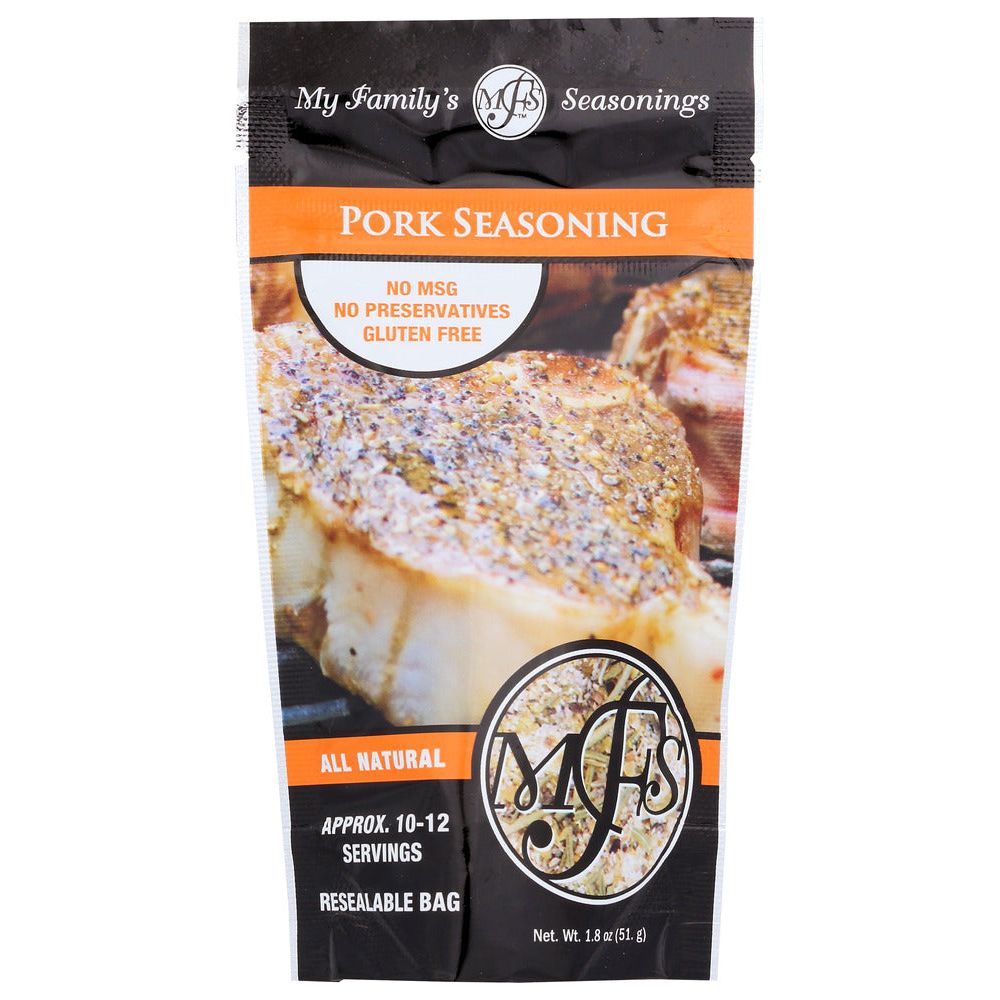 MY FAMILYS SEASONINGS: Pork Seasoning, 1.8 oz - #tag1# - #tag2#