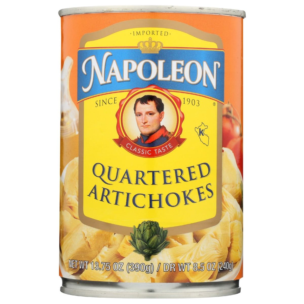 NAPOLEON: Artichoke Quartered, 13.75 oz - #tag1# - #tag2#