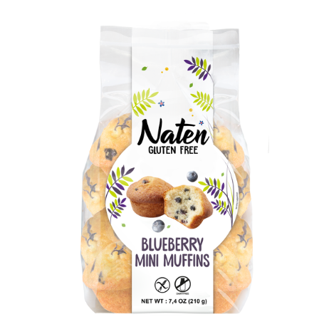 NATEN GLUTEN FREE: Blueberry Mini Muffins, 7.4 oz - #tag1# - #tag2#