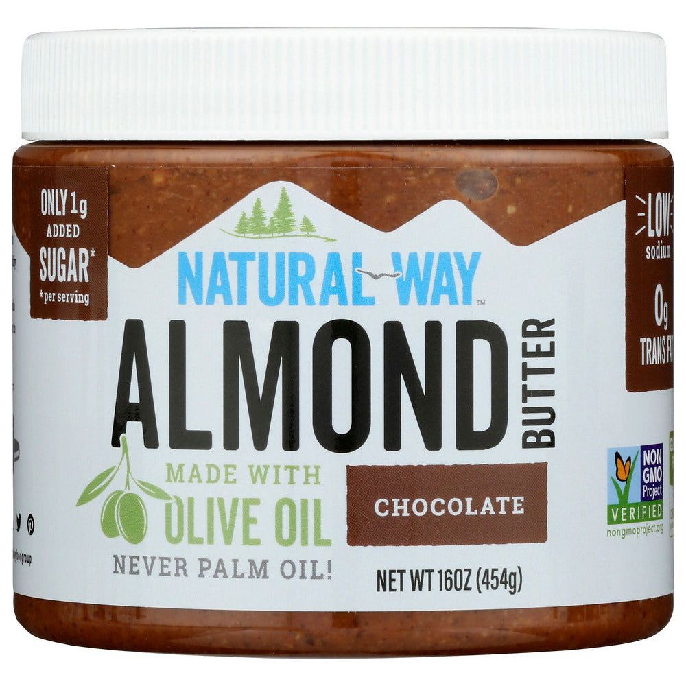 NATURAL WAY: Chocolate Almond Butter Olive Oil, 16 oz - #tag1# - #tag2#