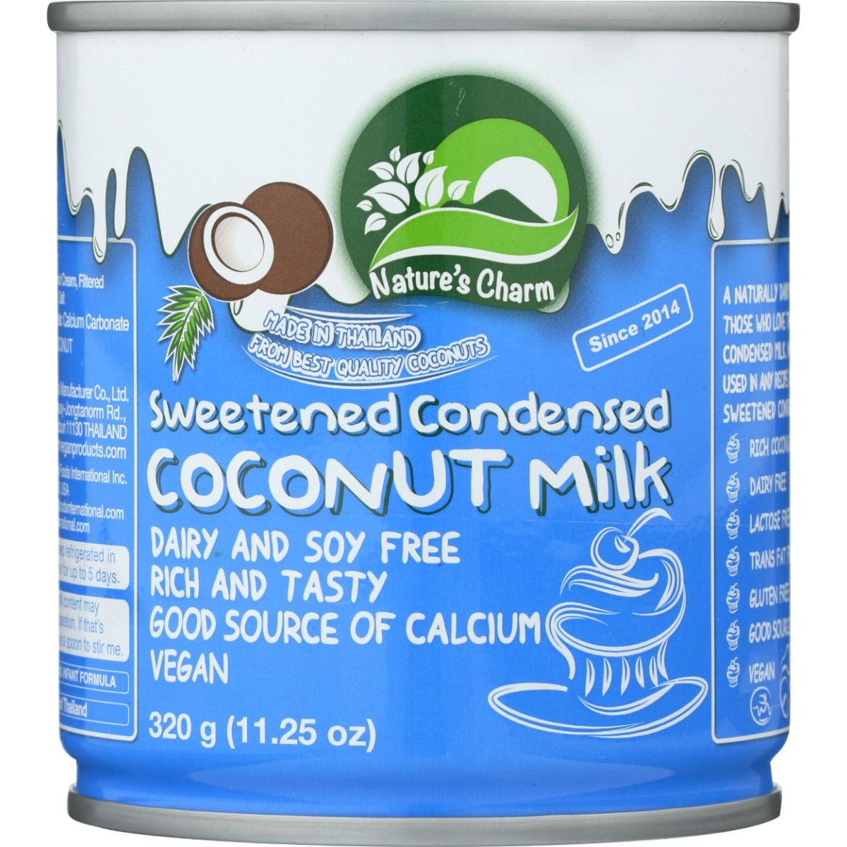 NATURES CHARM: Sweetened Condensed Coconut Milk, 11.25 oz - #tag1# - #tag2#