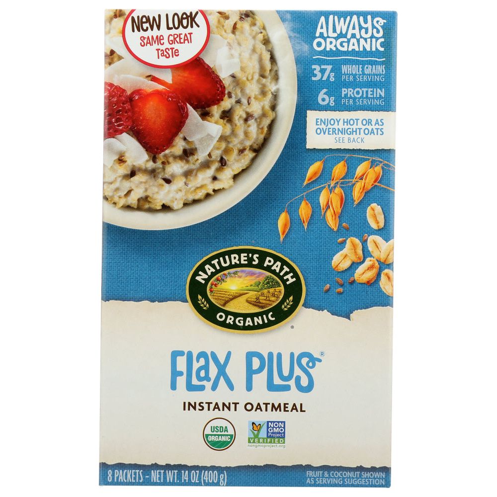 NATURES PATH: Flax Plus Oatmeal, 14 oz - #tag1# - #tag2#