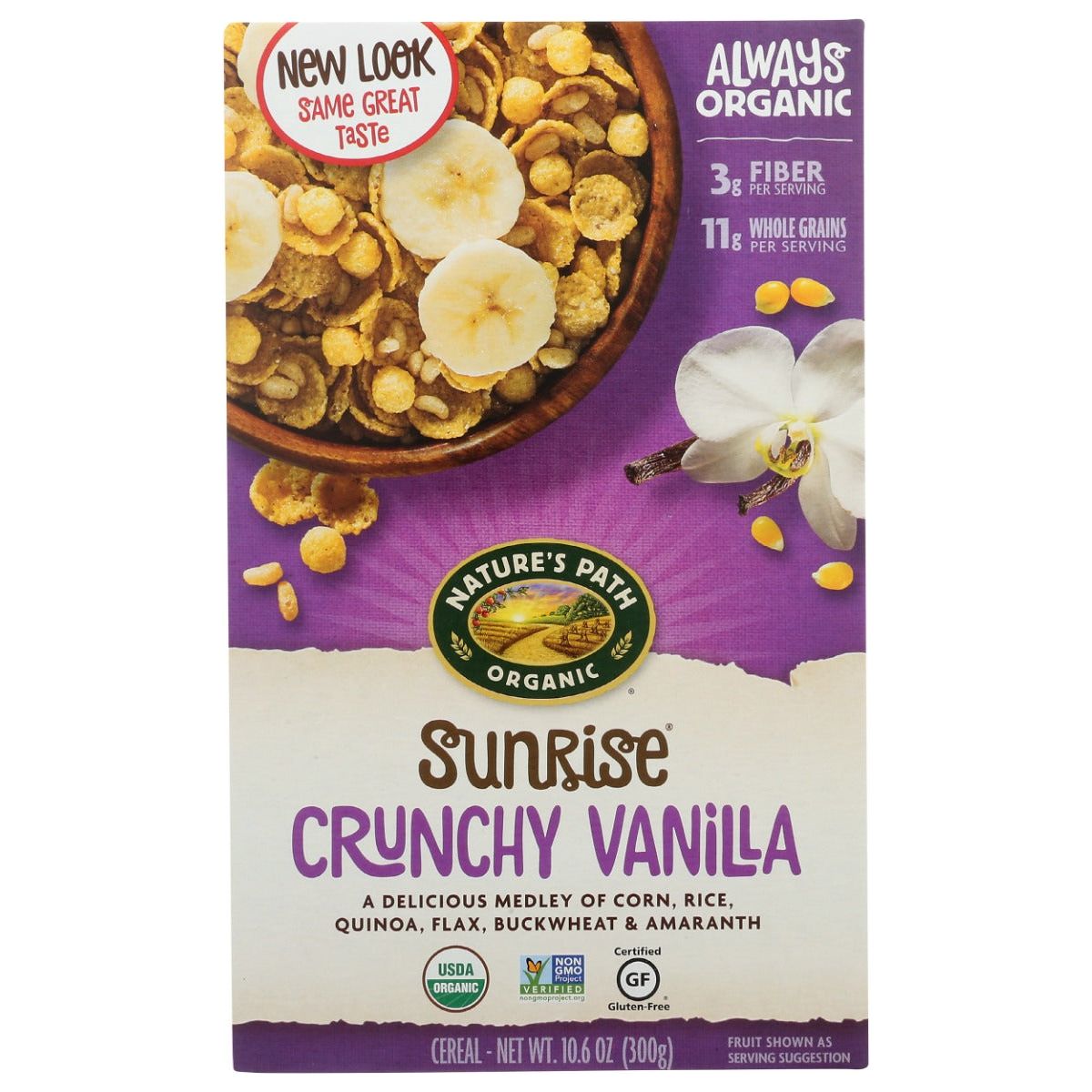 NATURES PATH: Sunrise Crunchy Vanilla Cereal, 10.6 oz - #tag1# - #tag2#