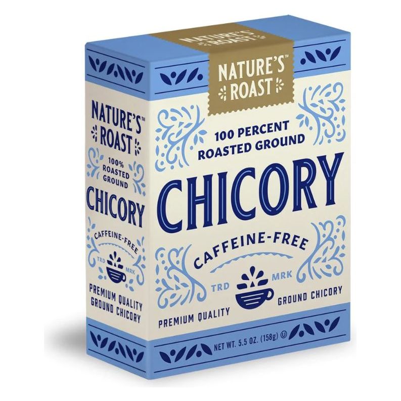 NATURES ROAST: Roasted Ground Chicory Caffeine Free Coffee, 5.5 oz - #tag1# - #tag2#