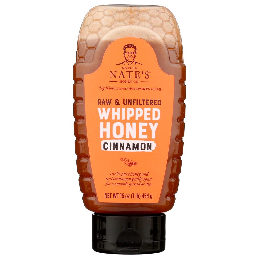 NATURE NATES: Honey Whipped Cinnamon, 16 OZ - #tag1# - #tag2#