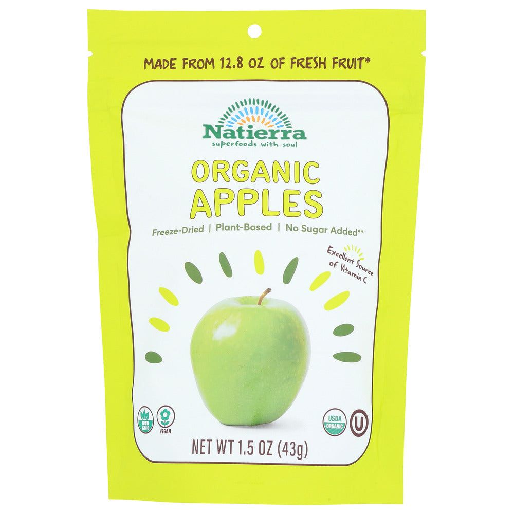 NATURE'S ALL: Organic Freeze Dried Apples, 1.5 oz - #tag1# - #tag2#