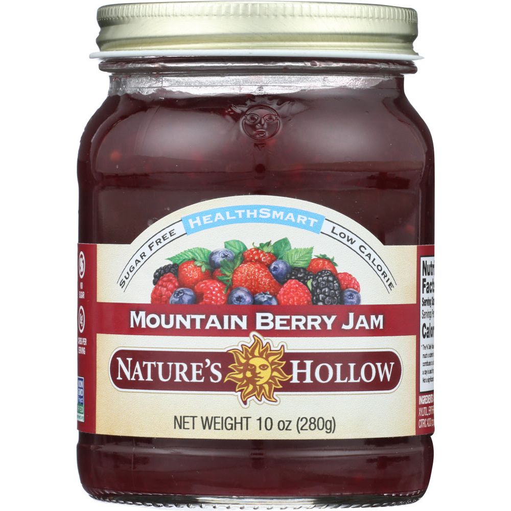 NATURE'S HOLLOW: Mountain Berry Jam, 10 oz - #tag1# - #tag2#