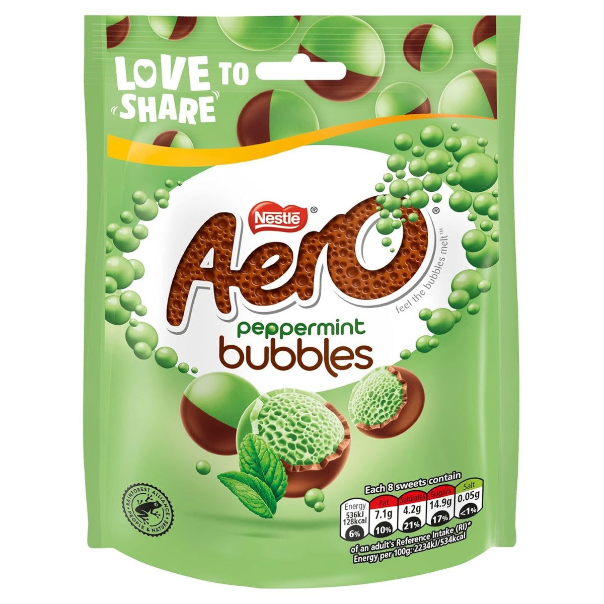 NESTLE: Aero Bubbles Peppermint, 3.59 oz - #tag1# - #tag2#