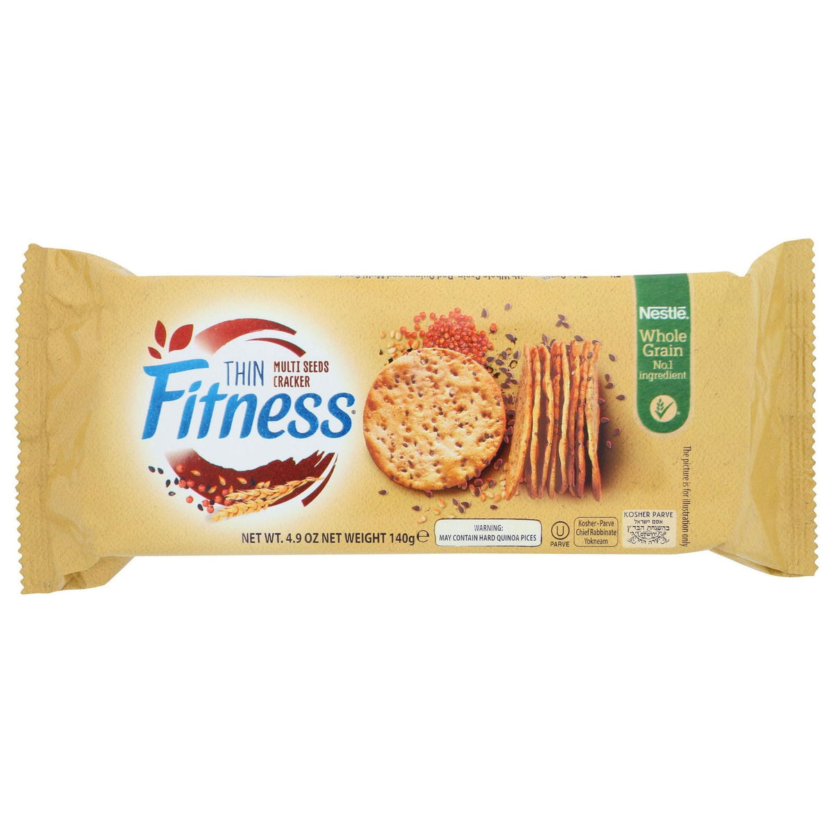 NESTLE FITNESS: Cracker Thins Multiseed, 4.9 oz - #tag1# - #tag2#