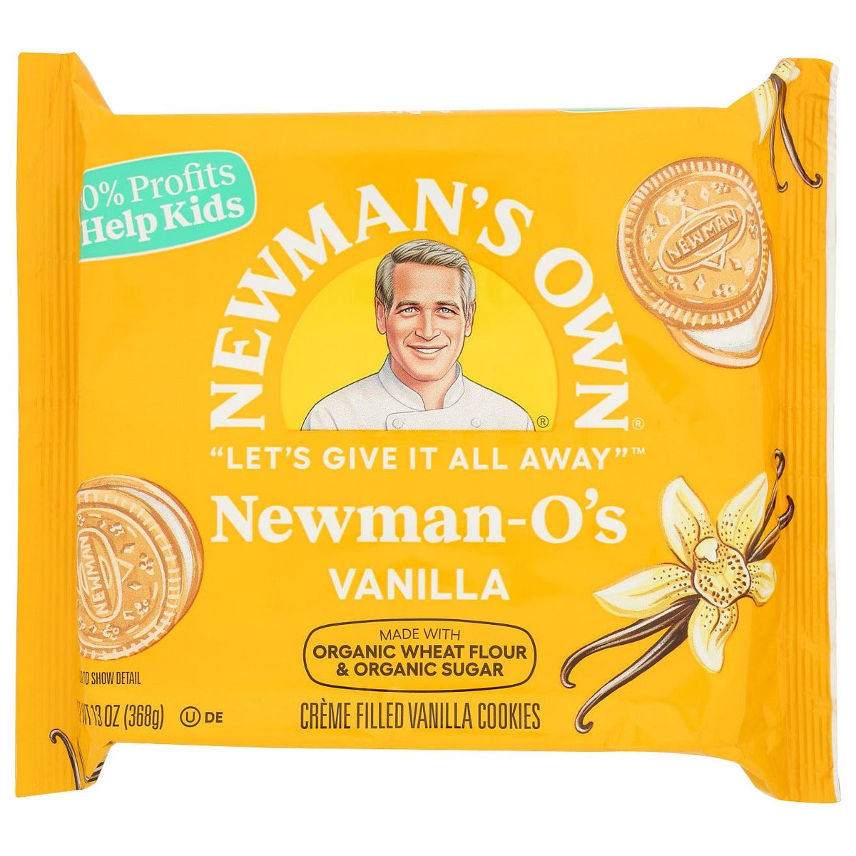 NEWMANS OWN: Vanilla Newman Os Cookies, 13 oz - #tag1# - #tag2#