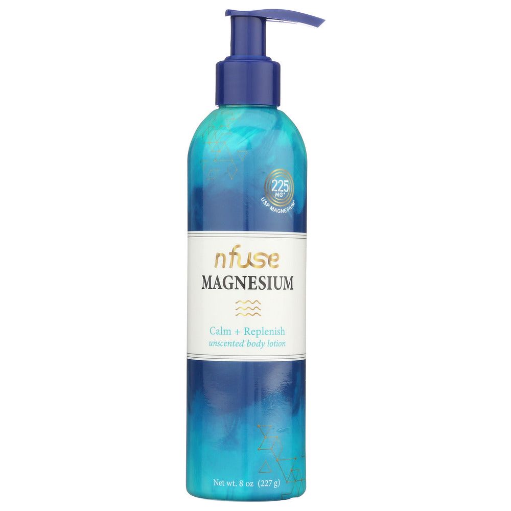 NFUSE: Unscented Topical Magnesium Lotion Calm Replenish, 8 oz - #tag1# - #tag2#