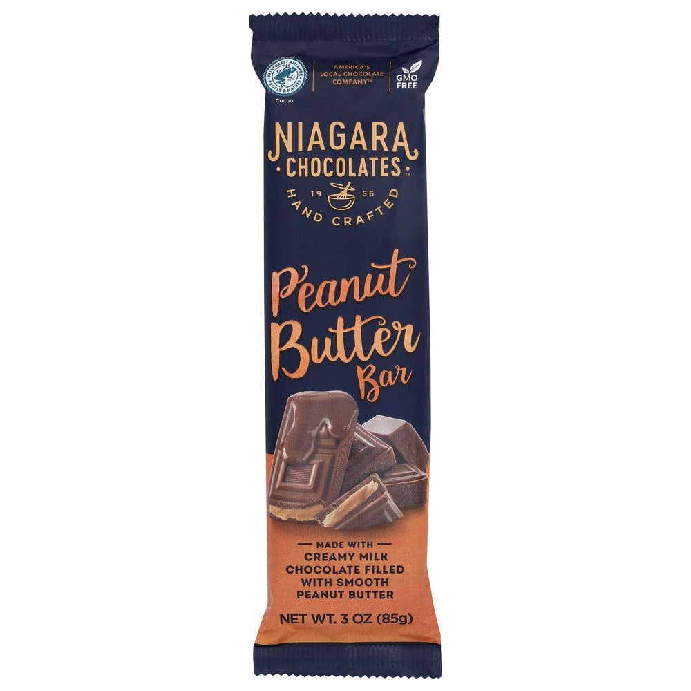 NIAGARA: Milk Chocolate Peanut Butter Bar, 3 oz - #tag1# - #tag2#