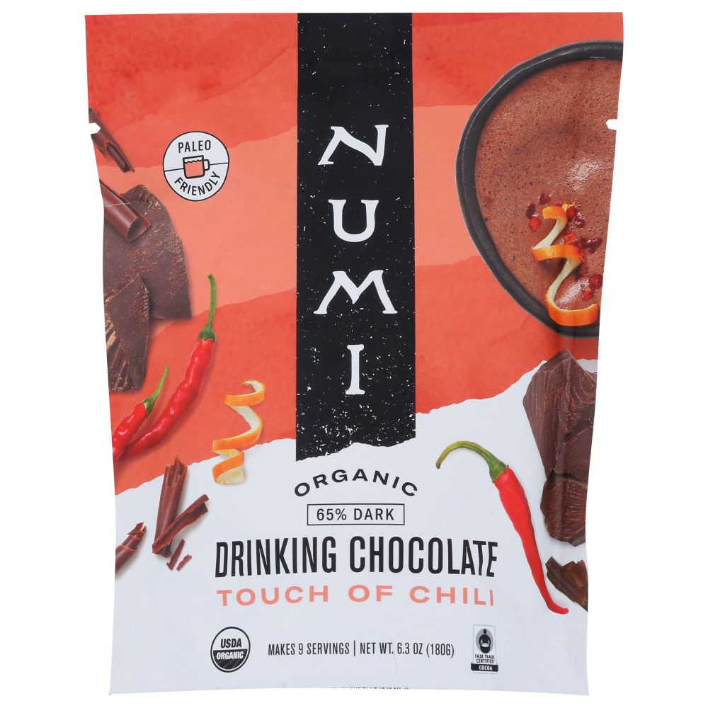 NUMI TEAS: Drink Choc Touch Of Chili, 6.3 oz - #tag1# - #tag2#