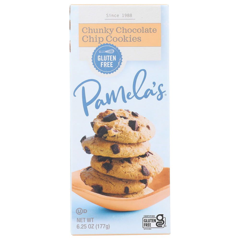 PAMELAS: Cookies Chunky Chocolate Chip, 6 oz - Sunshine Co Op. - #tag1# - #tag2# - #tag3# - #tag4#