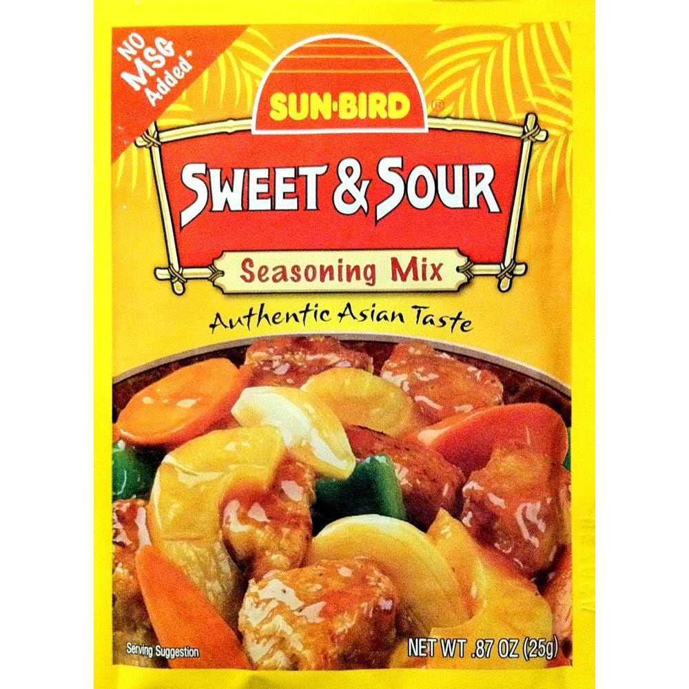 SUNBIRD: Sweet & Sour Seasoning Mix, 0.87 oz - Sunshine Co Op. - #tag1# - #tag2# - #tag3# - #tag4#
