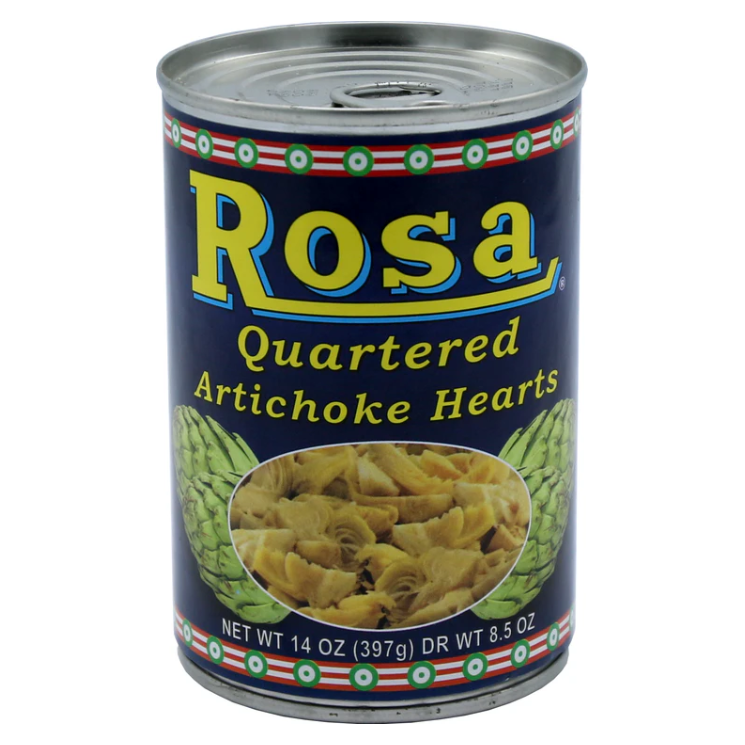 ROSA: Quartered Artichokes, 14 oz