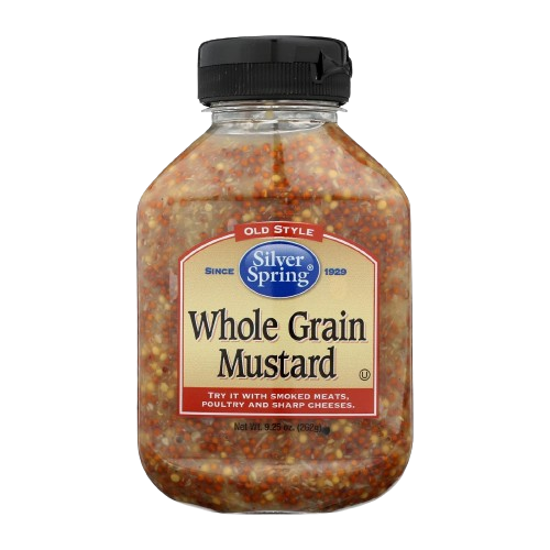 SILVER SPRINGS: Whole Grain Mustard, 9.25 oz