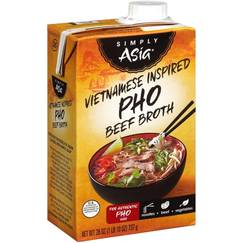 SIMPLY ASIA: Vietnamese Inspired Pho Beef Broth, 26 oz