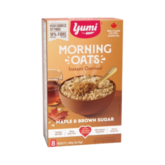 YUMI: Maple and Brown Sugar Morning Oats, 10.72 oz
