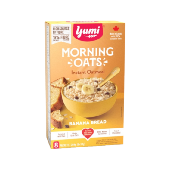 YUMI: Banana Bread Morning Oats, 9.31 oz