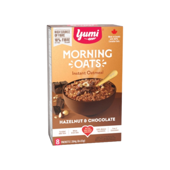 YUMI: Hazelnut and Chocolate Morning Oats, 9.31 oz